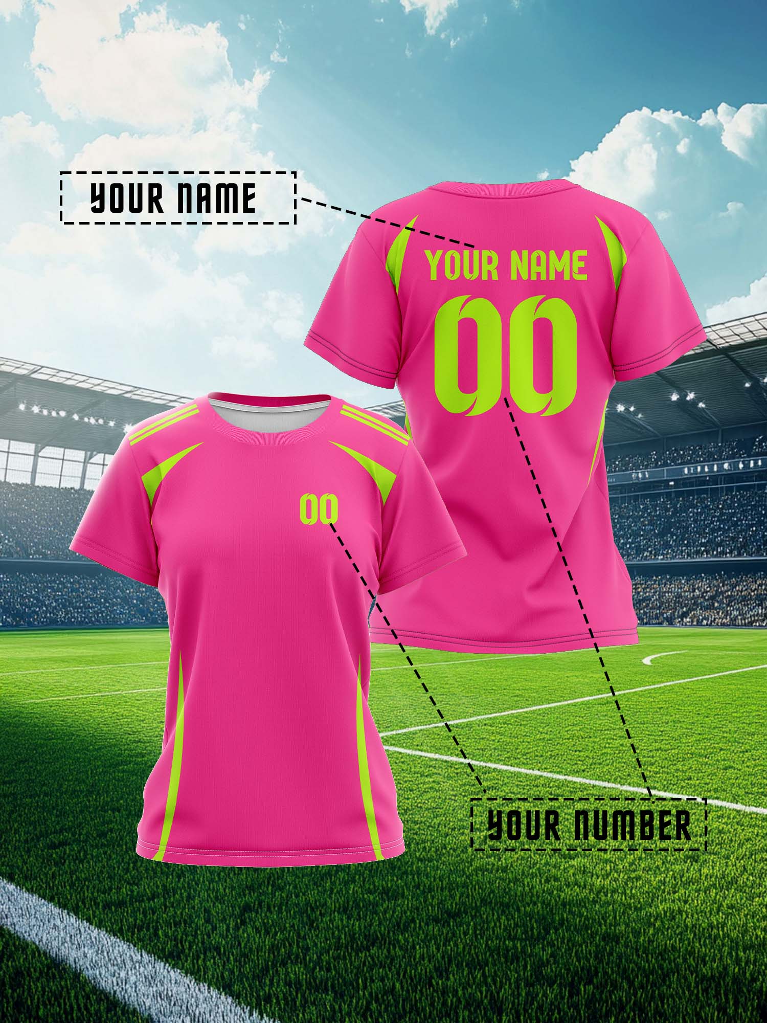 Women Fashion Names - 2026 Women's Custom Name and Number