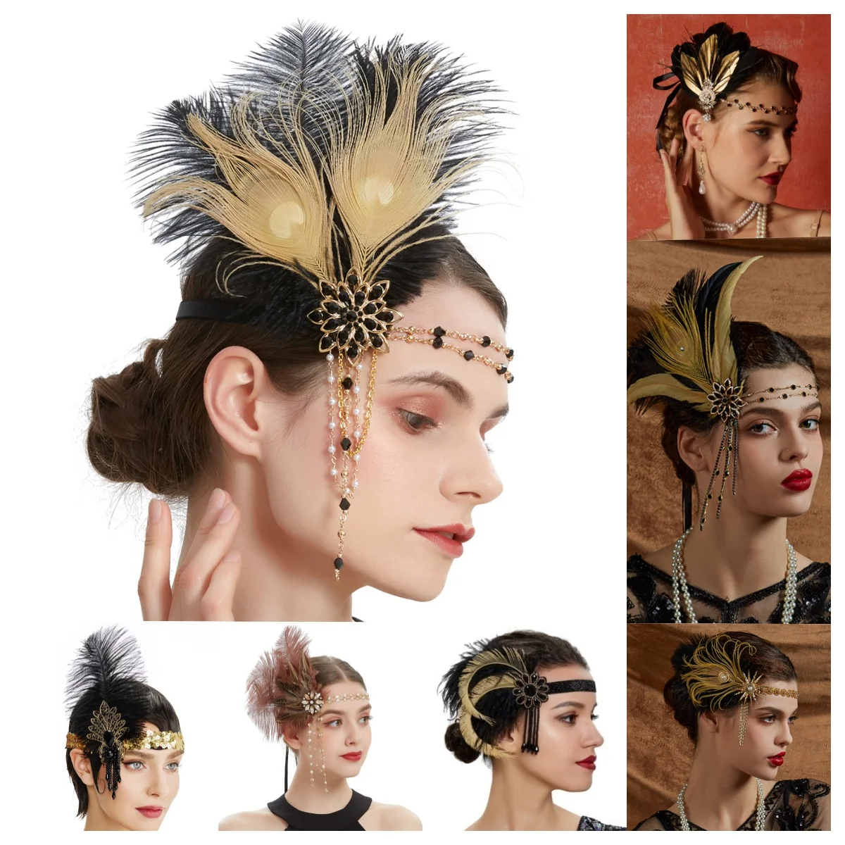 Rhinestone HairBand 1920s Vint – обзор и цена Women'S Fashion In The 1920S