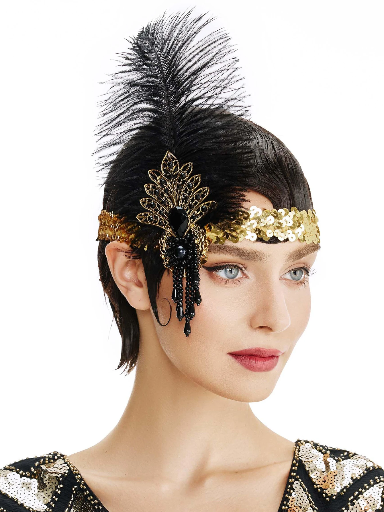 Rhinestone HairBand 1920s Vint – обзор и цена Women'S Fashion In The 1920S