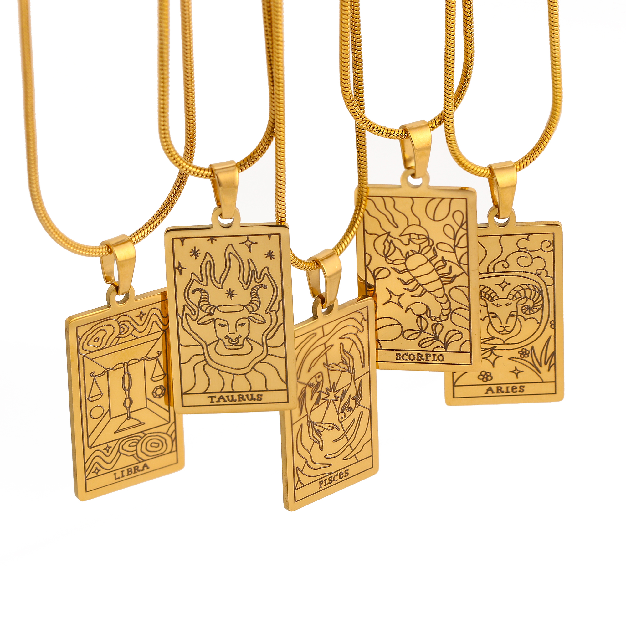 Zodiac Sign Necklace Stainless – обзор и цена Women'S Ysl Fashion