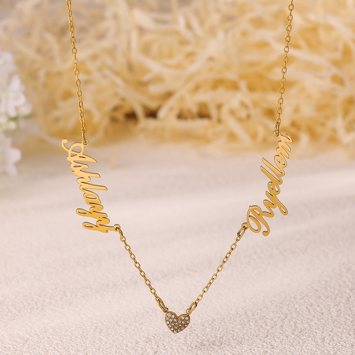 Custom Two Name Necklace For W – обзор и цена Women Fashion Names