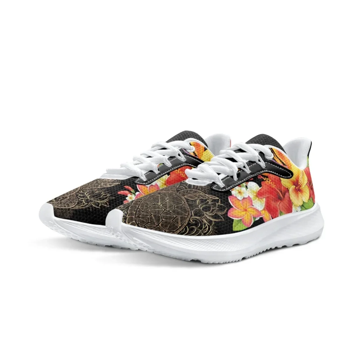 Fashion Art Polynesian Hibiscu – обзор и цена Women'S Fashion Running Shoes