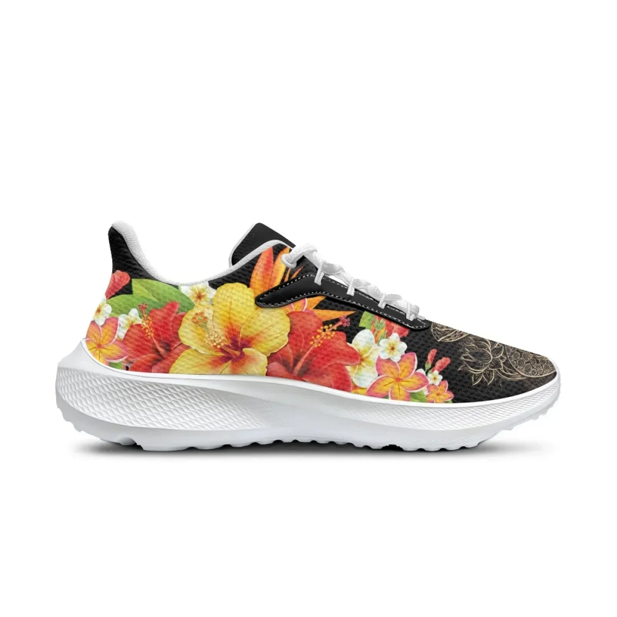 Fashion Art Polynesian Hibiscu – обзор и цена Women'S Fashion Running Shoes