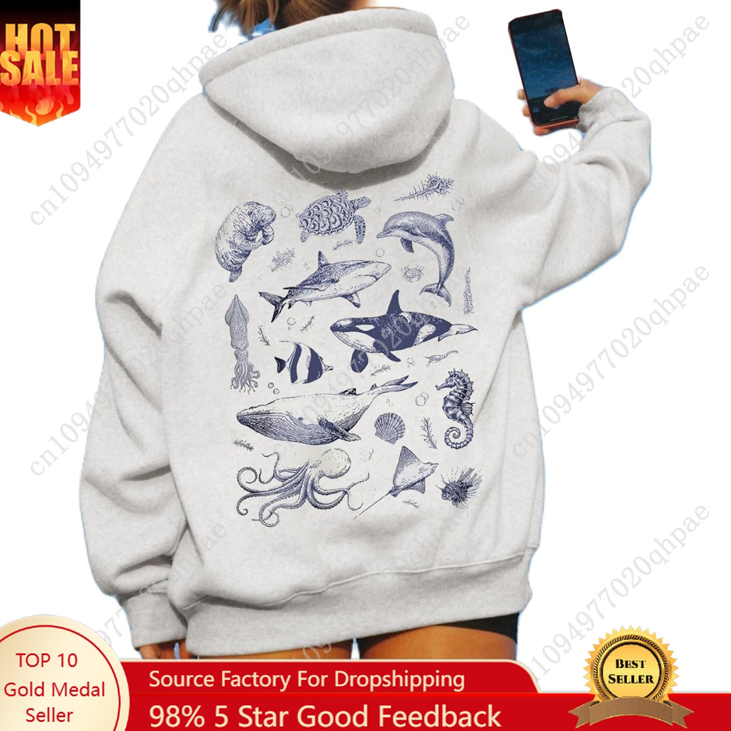 Cute Hoodies for Teen Girls Wo – обзор и цена Hoodie Women Oversized