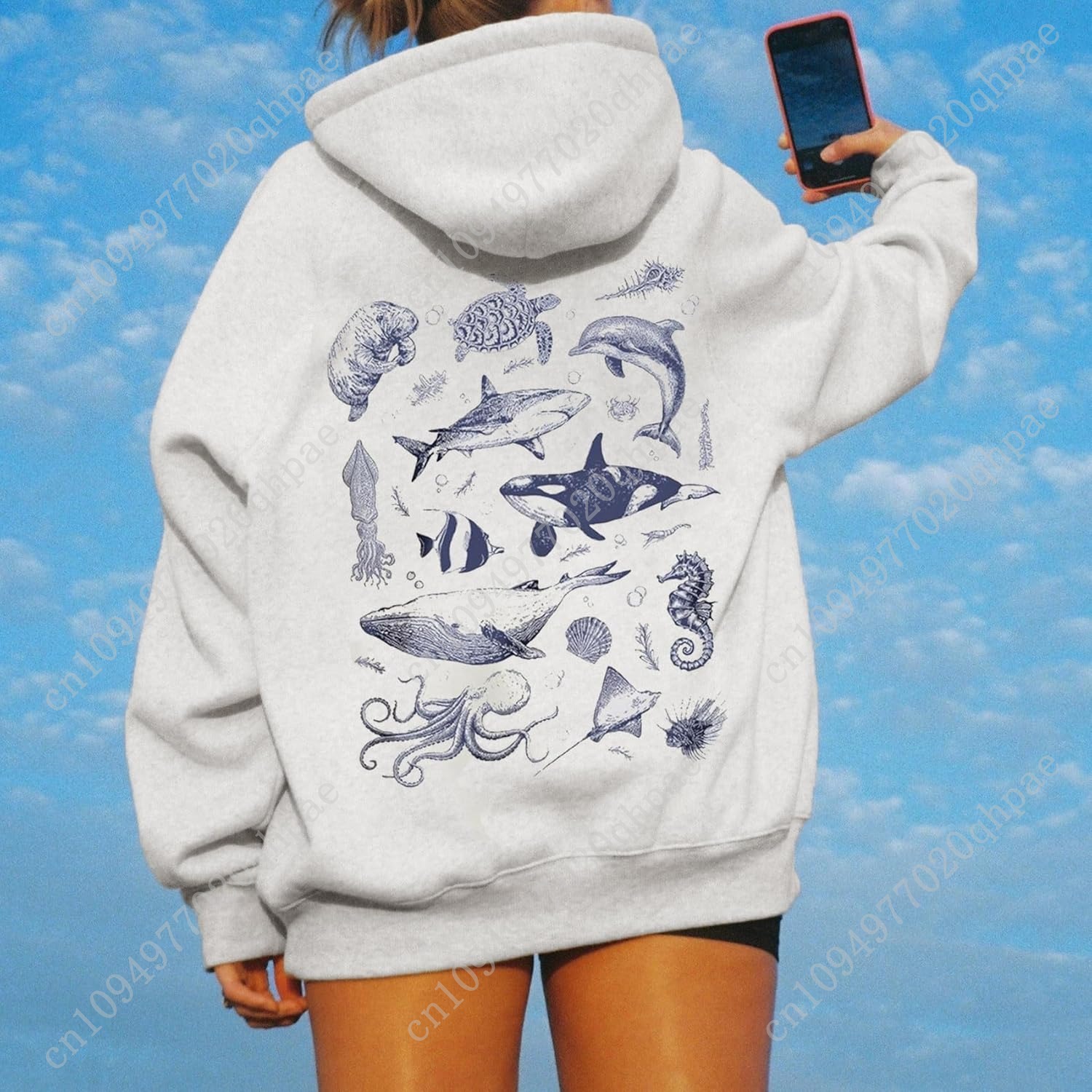 Cute Hoodies for Teen Girls Wo – обзор и цена Hoodie Women Oversized