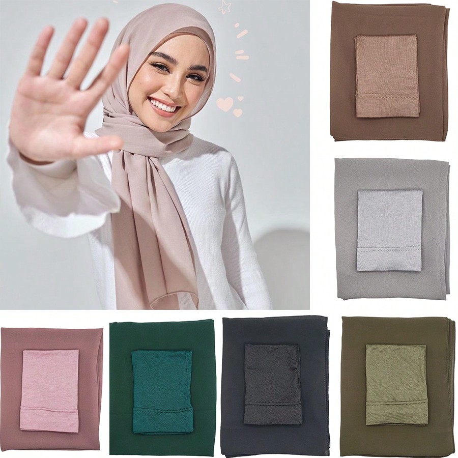 2Pcs/Set Women's Hijab Scarf A – обзор и цена Women Fashion Youtube