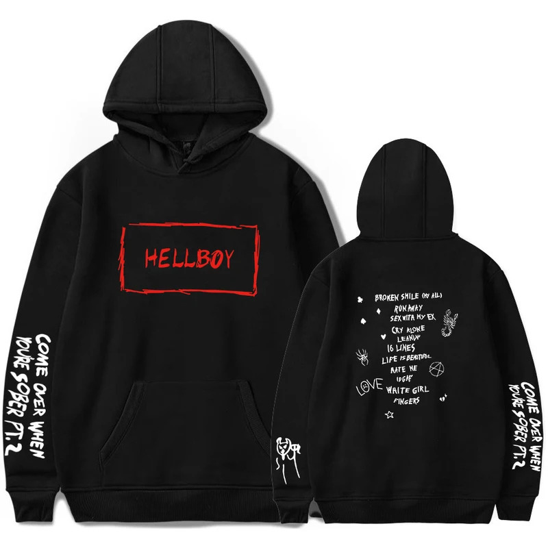 2022 New Lil Peep HEllBOY Hood – обзор и цена Women'S Fashion Hoodies