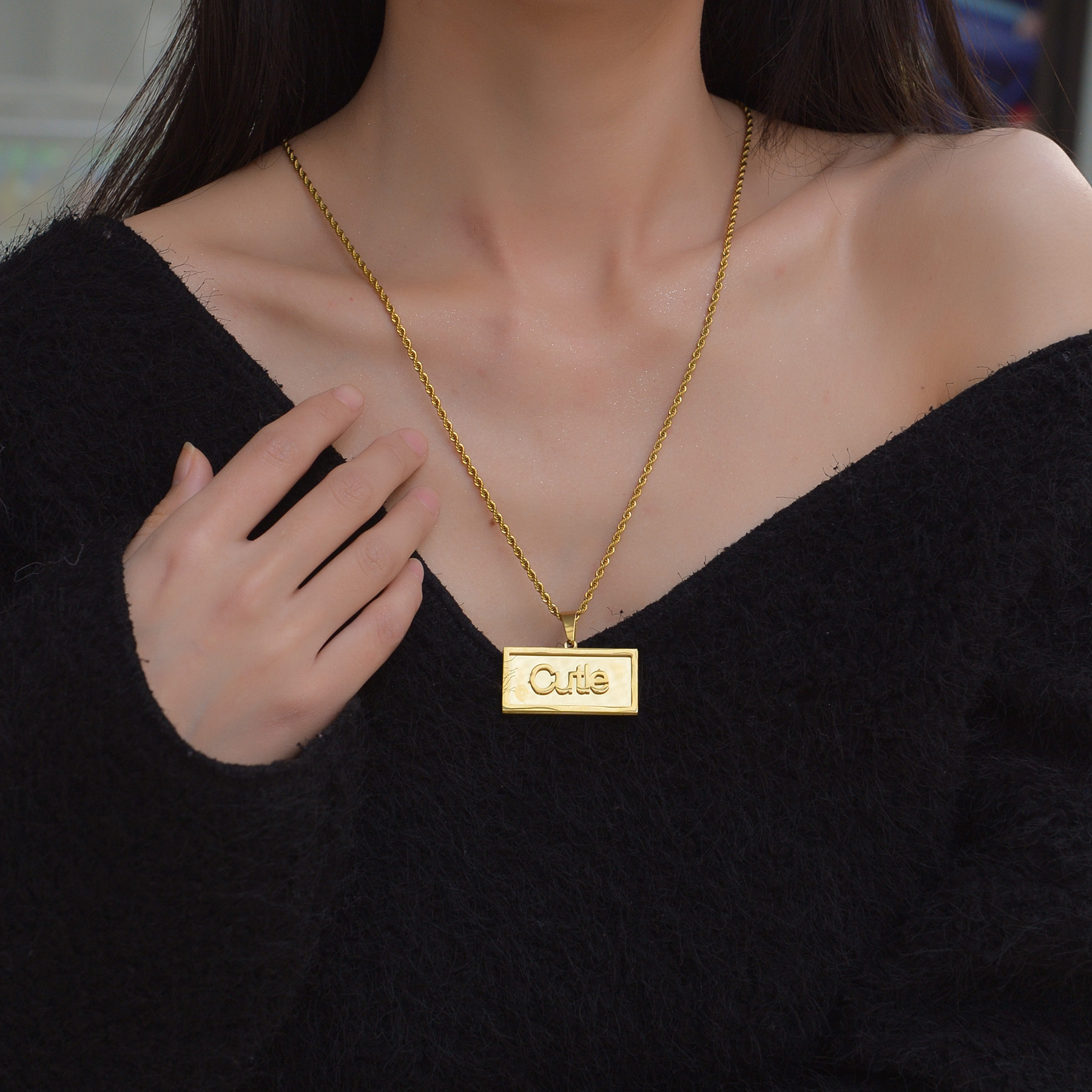 Custom Name Hip Hop Necklace f – обзор и цена Women Fashion Names