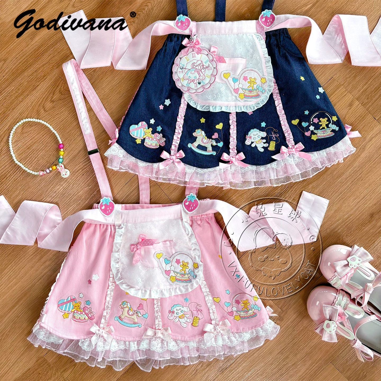 Lolita Daughters Clothes Cute  – обзор и цена Ruched Dress Mini