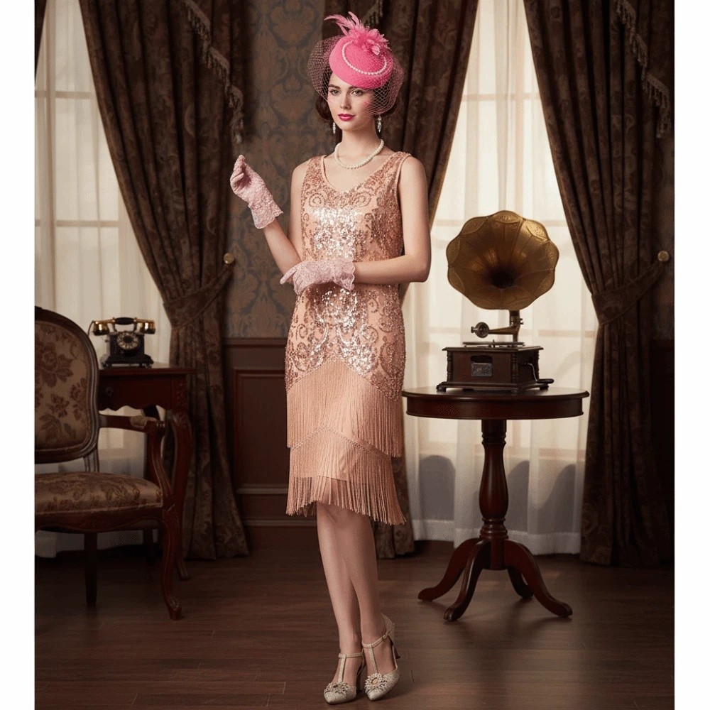 Fashion Exquisite Mesh Feather – обзор и цена Women'S Fashion In The 1920S