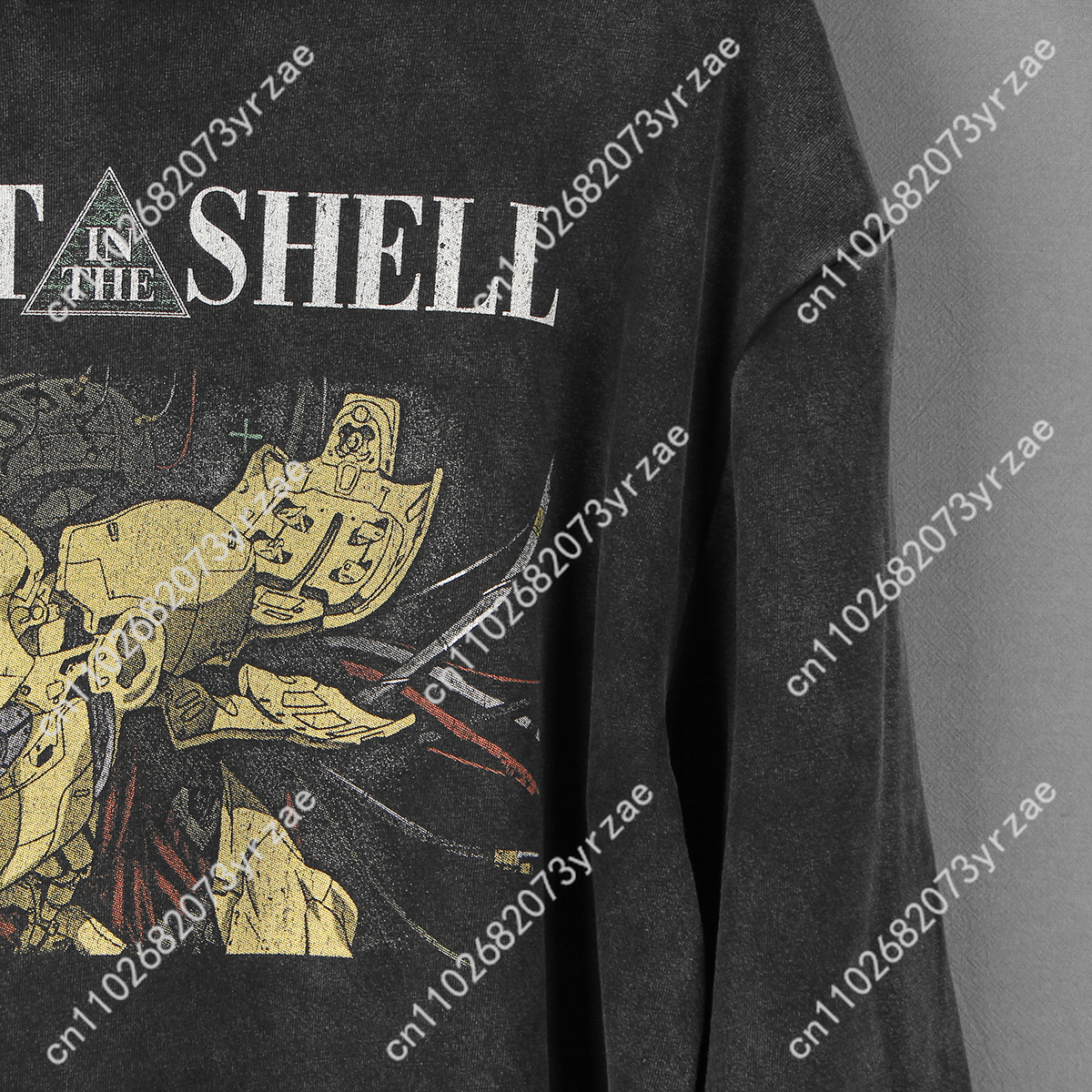 Ghost In The Shell Retro Wash  – обзор и цена Women'S Fashion Hoodies