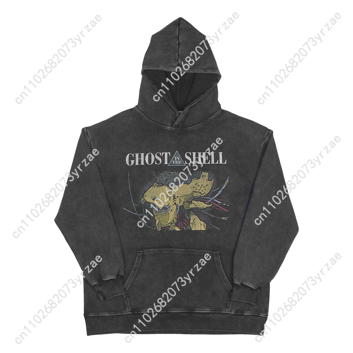 Ghost In The Shell Retro Wash  – обзор и цена Women'S Fashion Hoodies