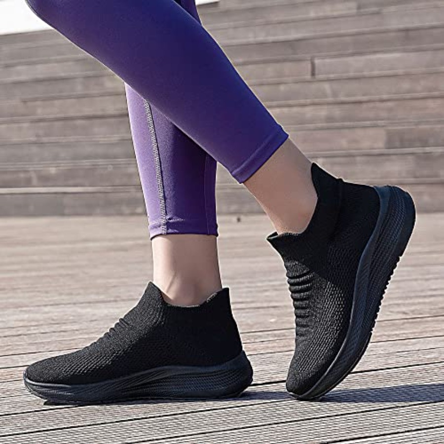 SHULOOK Womens Slip on Walking – обзор и цена Women'S Fashion Tennis Shoes