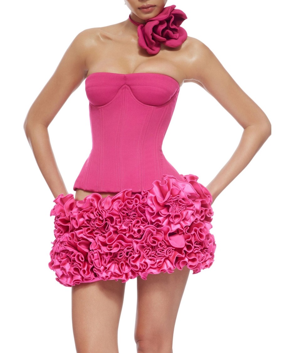 VC Christmas Dress Strapless R – обзор и цена Ruched Dress Mini