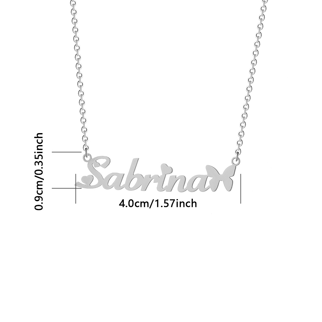 1pc Personalized Butterfly Nam – обзор и цена Women Fashion Names
