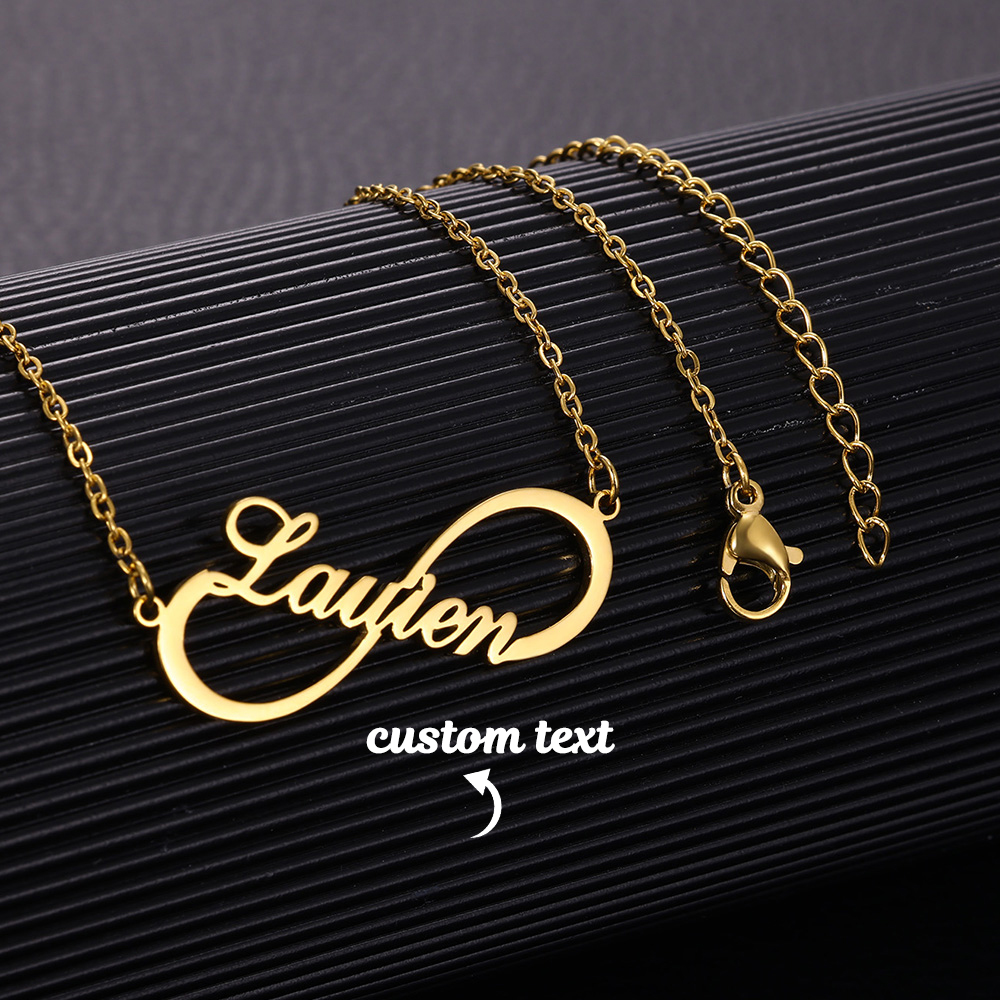 Custom Name Infinity Necklaces – обзор и цена Women Fashion Names
