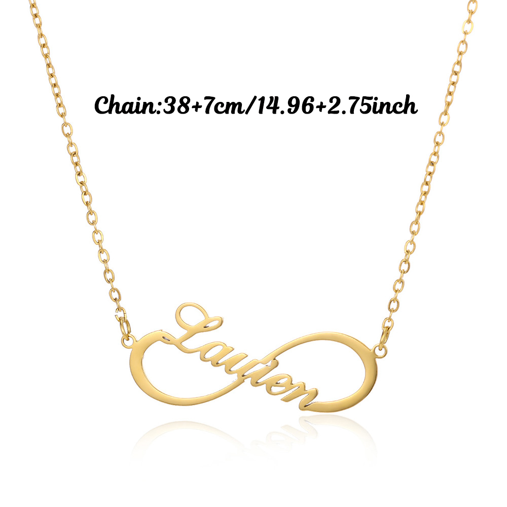 Custom Name Infinity Necklaces – обзор и цена Women Fashion Names