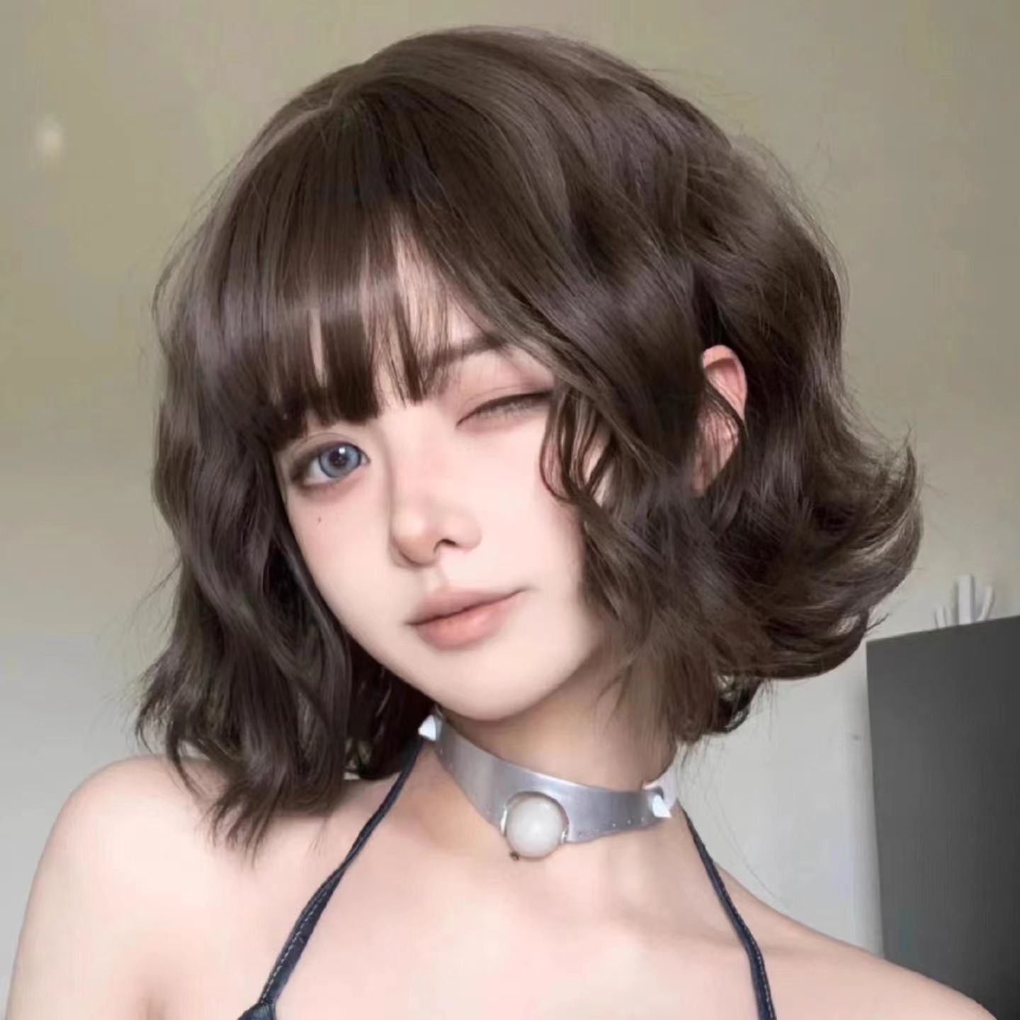 Black Short Curly Hair Wig for – обзор и цена Xxl Women Fashion