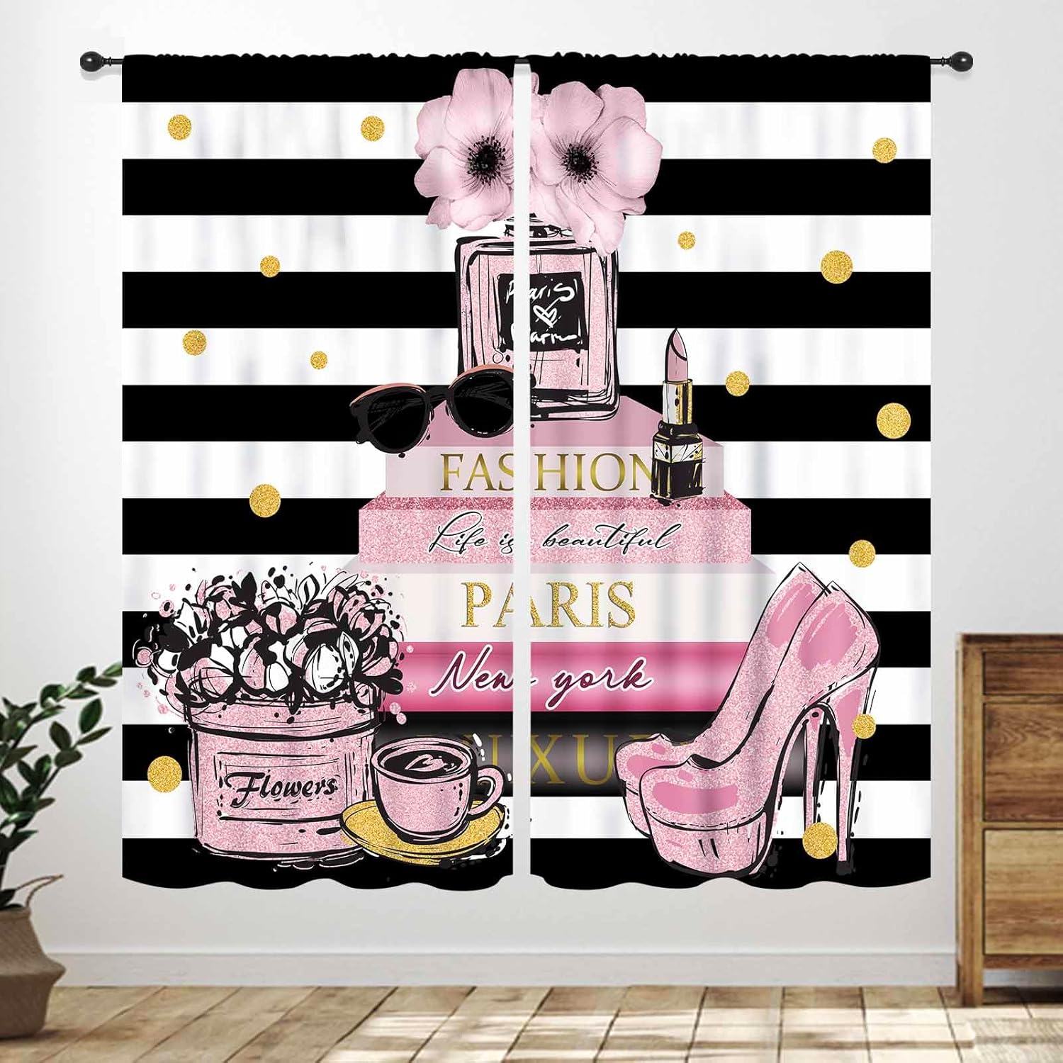 Pink Fashion Women Curtain for – обзор и цена Women'S Fashion Magazines
