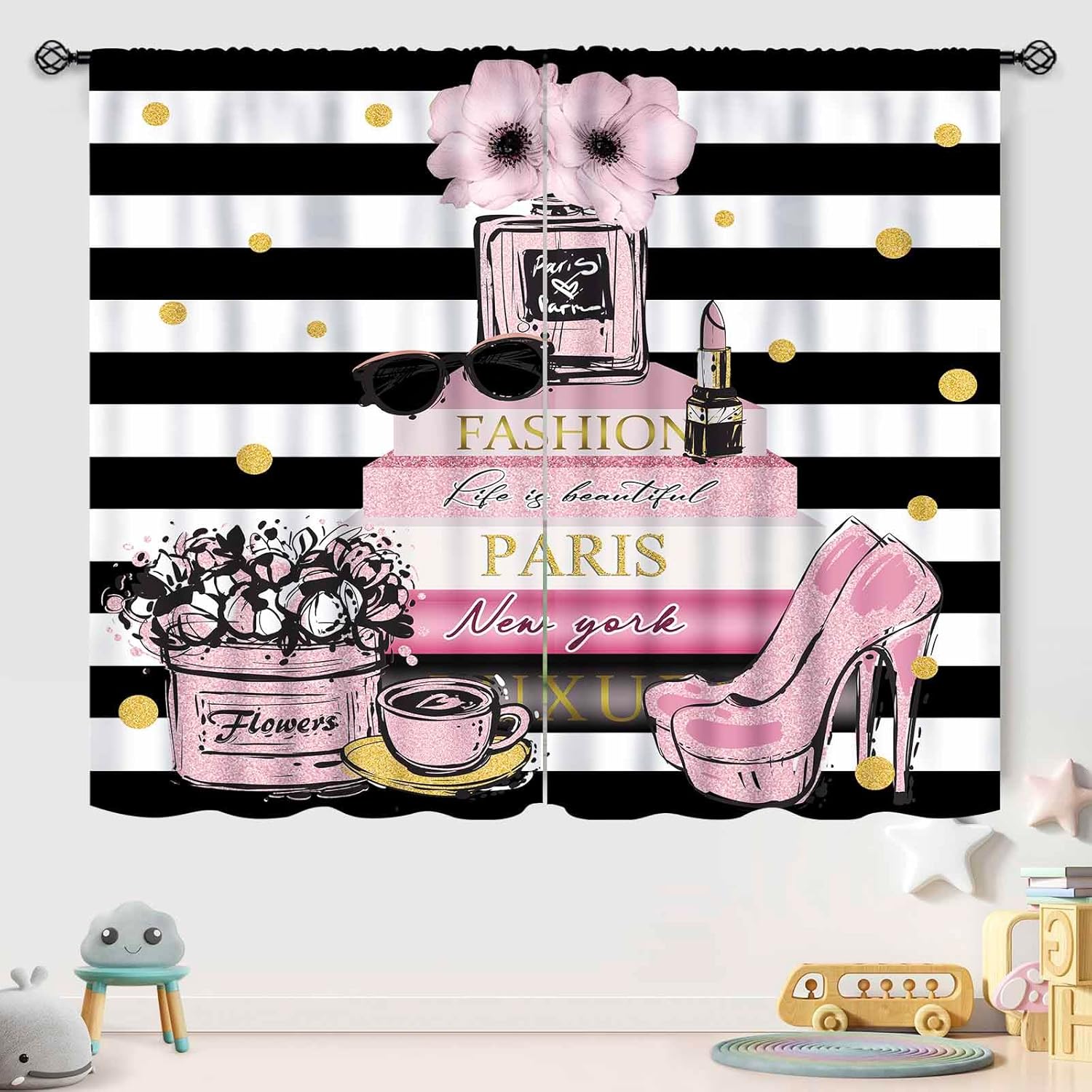 Pink Fashion Women Curtain for – обзор и цена Women'S Fashion Magazines