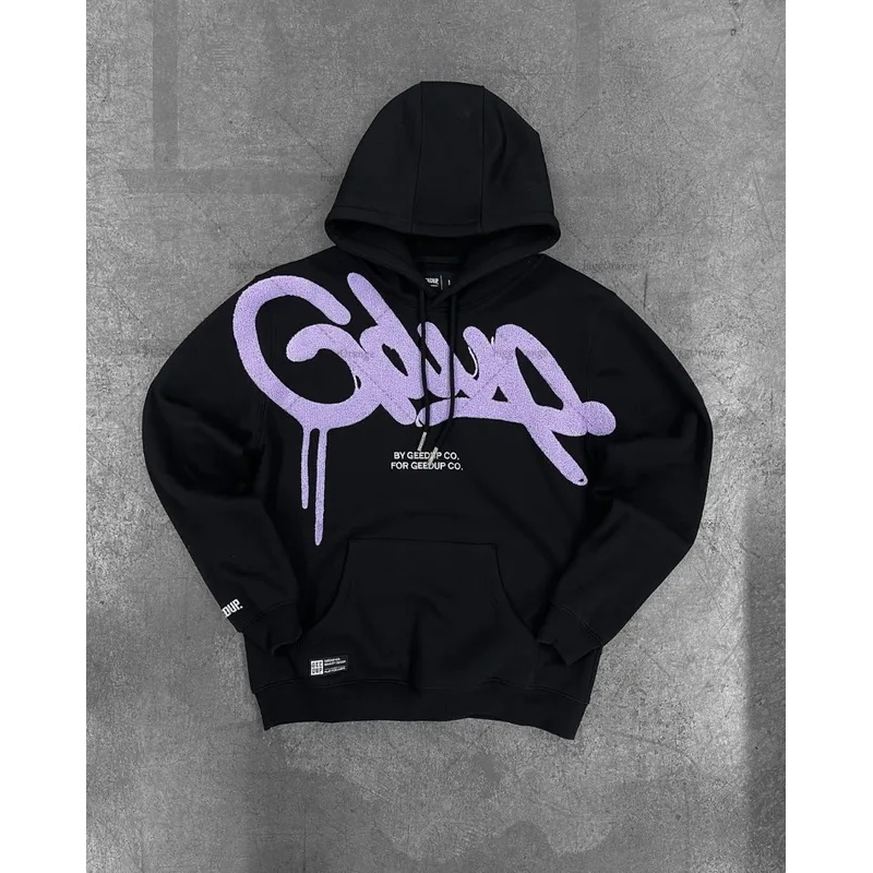 Colorful Retro Punk Letter Emb – обзор и цена Hoodie Women Oversized