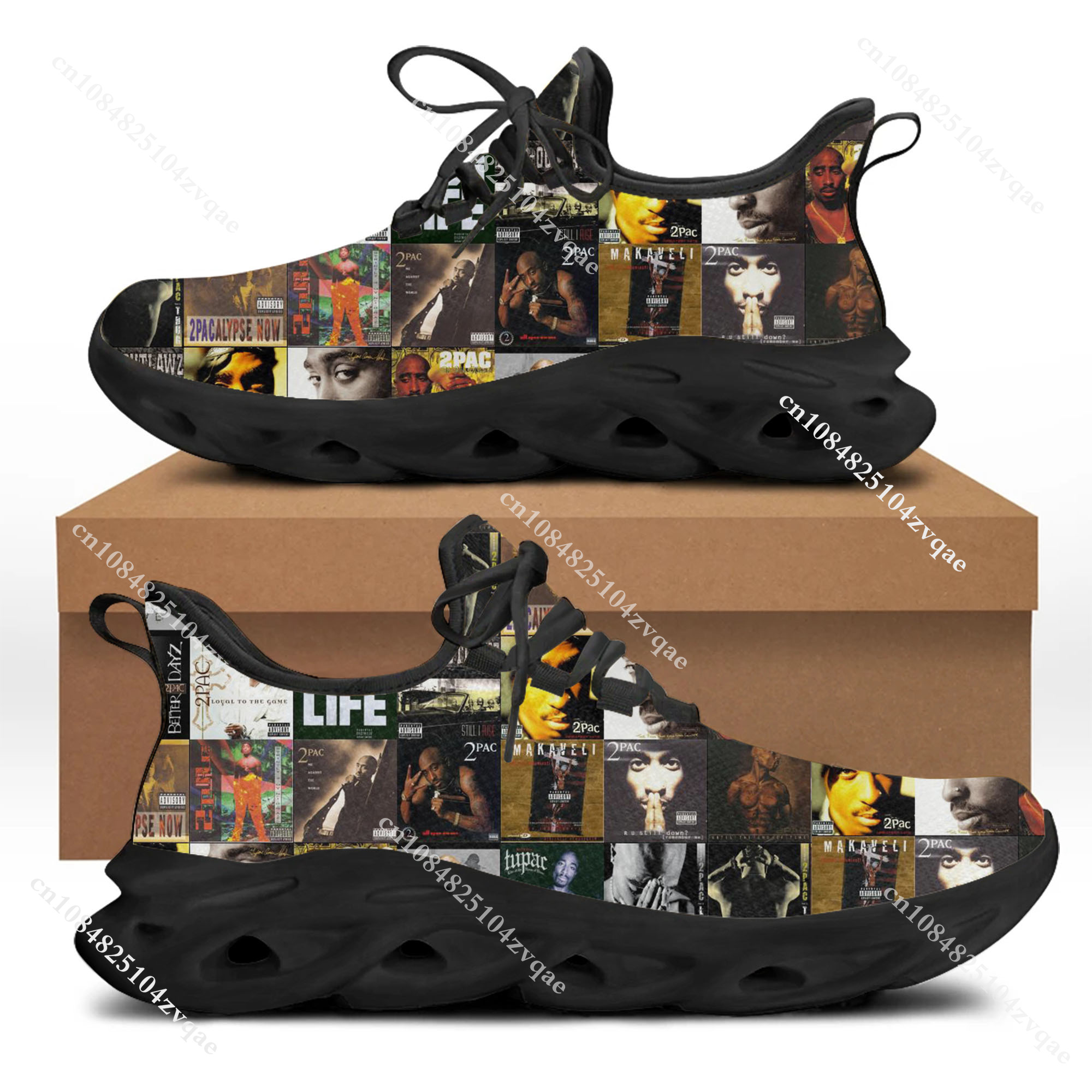 Tupac Rapper 2Pac Flats Sneake – обзор и цена Women'S Fashion Running Shoes