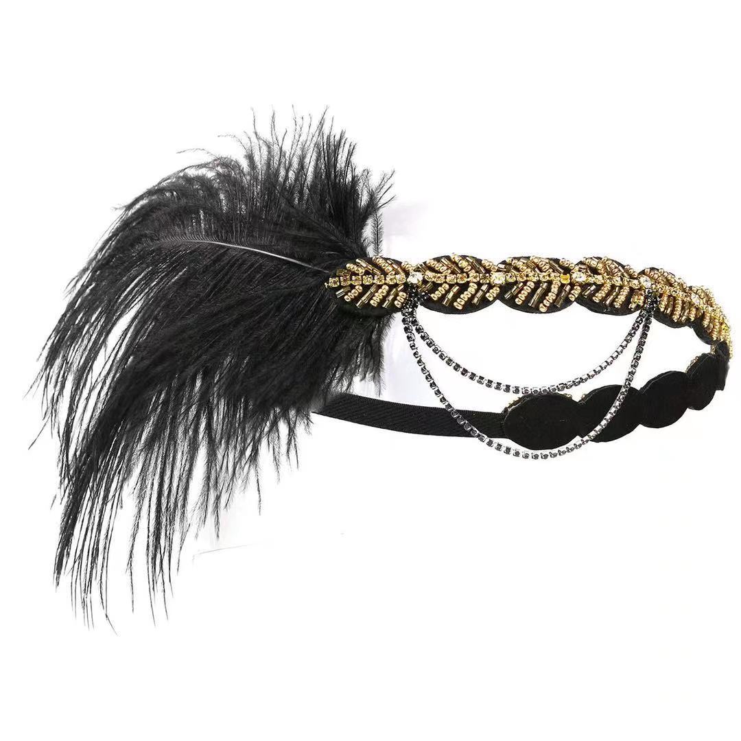 Peacock Feather Elastic Hair B – обзор и цена Women'S Fashion In The 1920S